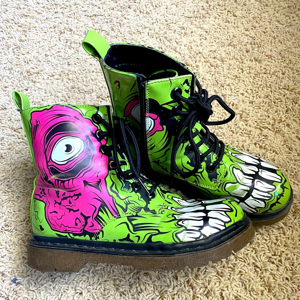 Iron Fist Zombie Stomper Combat Boots